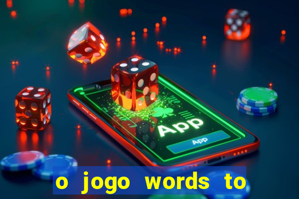 o jogo words to win paga mesmo